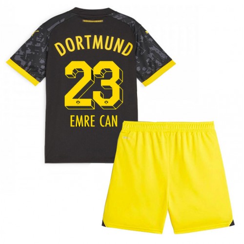 Borussia Dortmund Emre Can #23 Gostujuci Dres za djecu 2023-24 Kratak Rukav (+ Kratke hlače)
